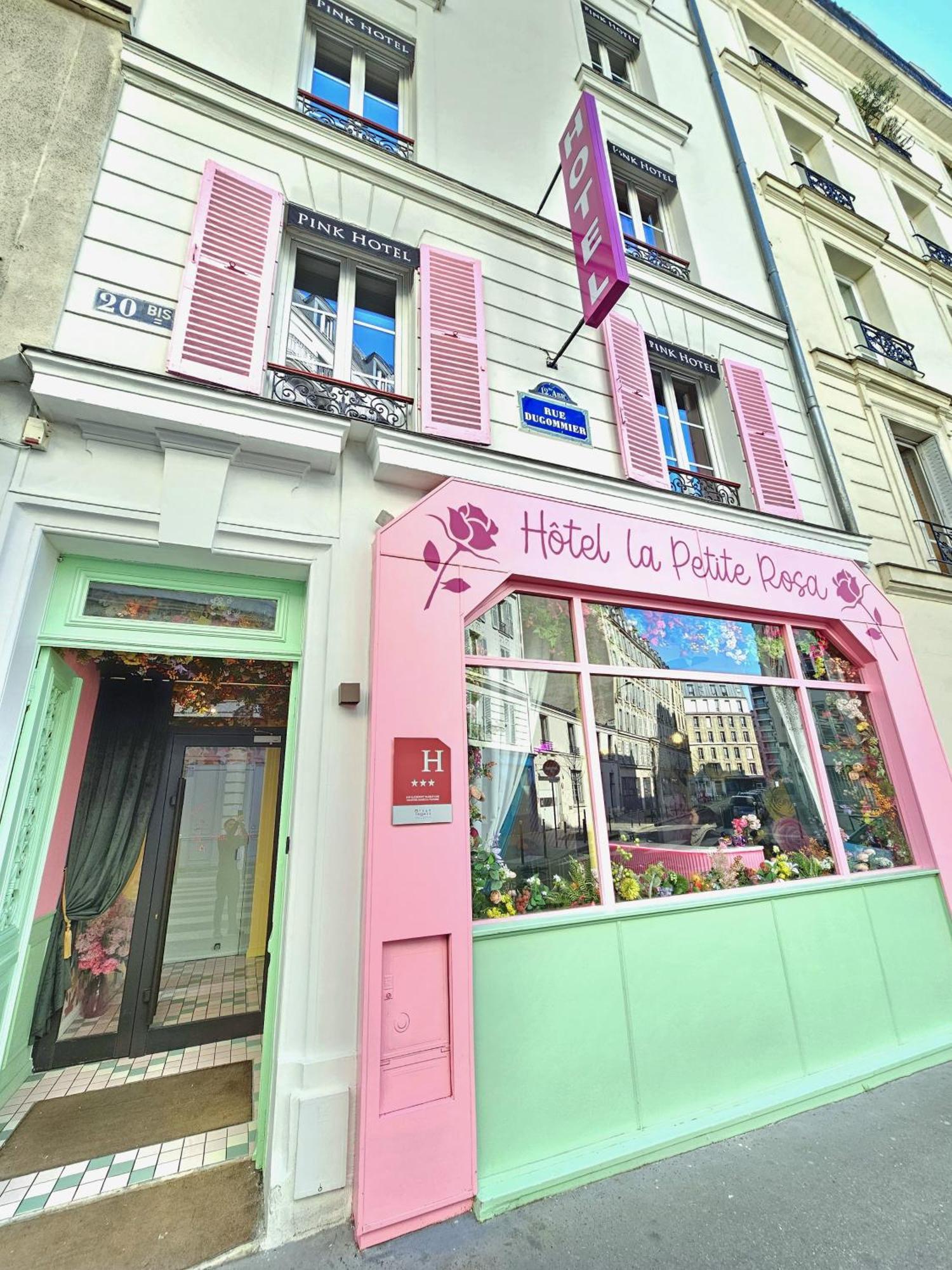 Hotel La Petite Rosa Paris Exterior foto